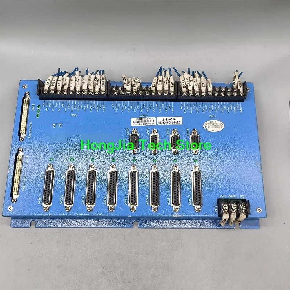 Original For GOOGOL GT2-800-ACC2-V2.0-G 8-Axis Motion Controller Card Wiring Block Terminal Board