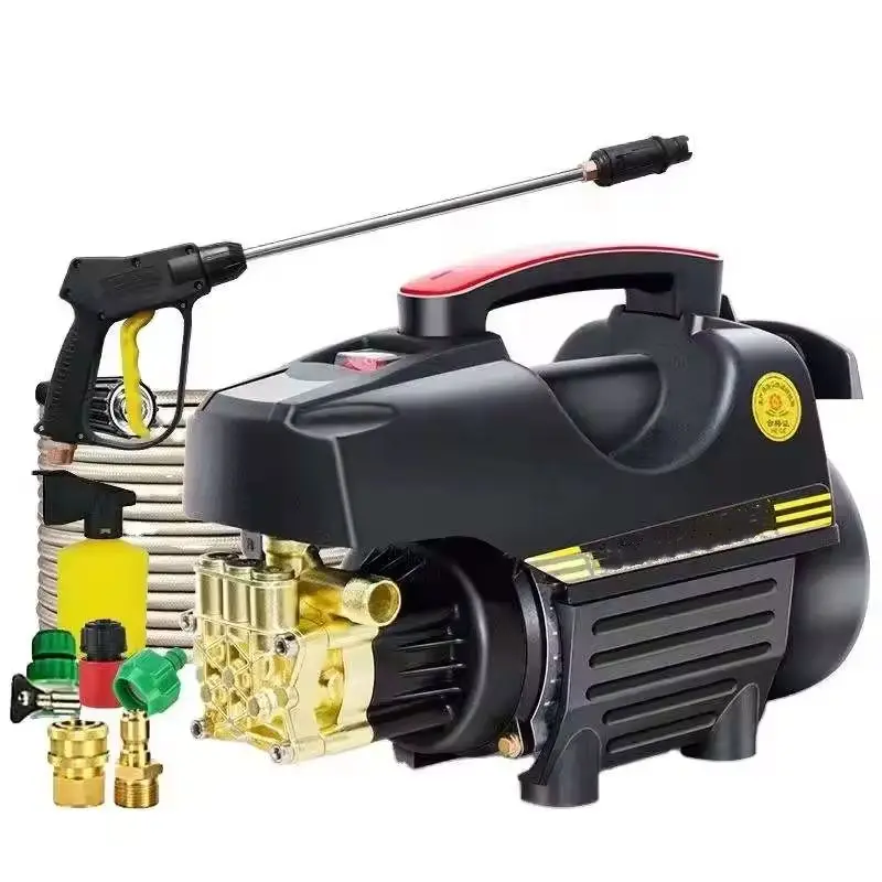 

High Pressure 220v Household Cleaning Machine D-3000 High Power Automatic Car Wash Artifact Portable Car Wash Pump