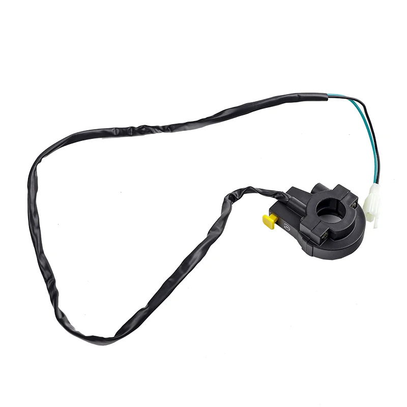 Universal Motorcycle Handlebar Hand Grips Throttle Cable Kill Switch Set For 49cc-80cc Engine Parts Motorized Bicycle Push Bike