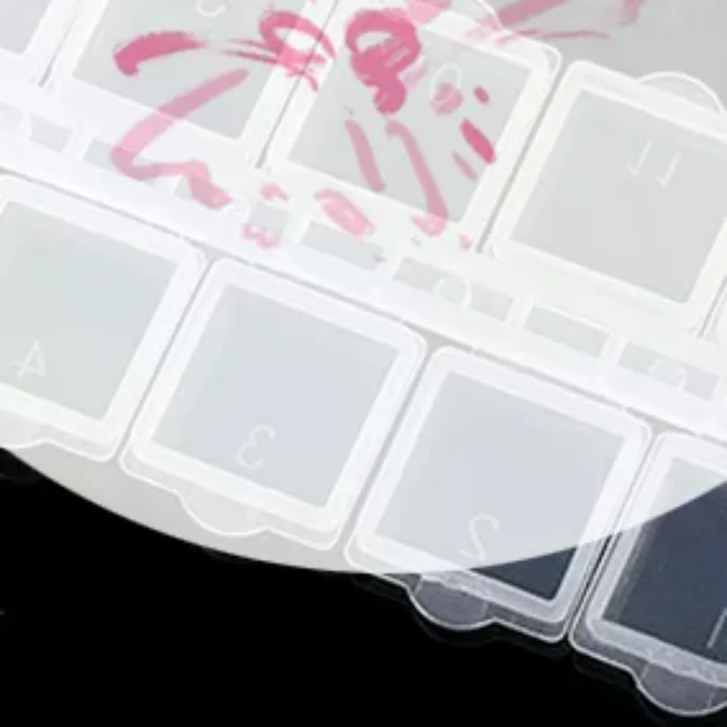 1pc caixa de armazenamento dental 12 recipiente suportes ortodônticos dentais bandas peças caso