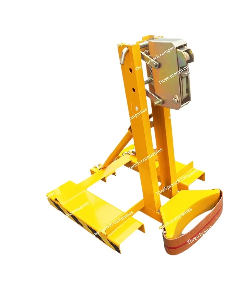 Forklift Special Heavy-Duty Double Barrel Olecranon Handling Artifact Grab Bucket Hook Unloading Clip Hanging Tool Holding