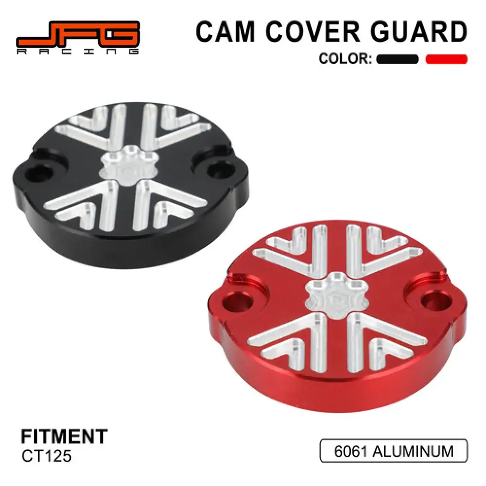 

Motorcycle Accessories Cam Cover Cylinder Head Cover Up Down Cam Oil Filter Cover Cap For HONDA CT125 CT 125 Trail 125 Aluminum