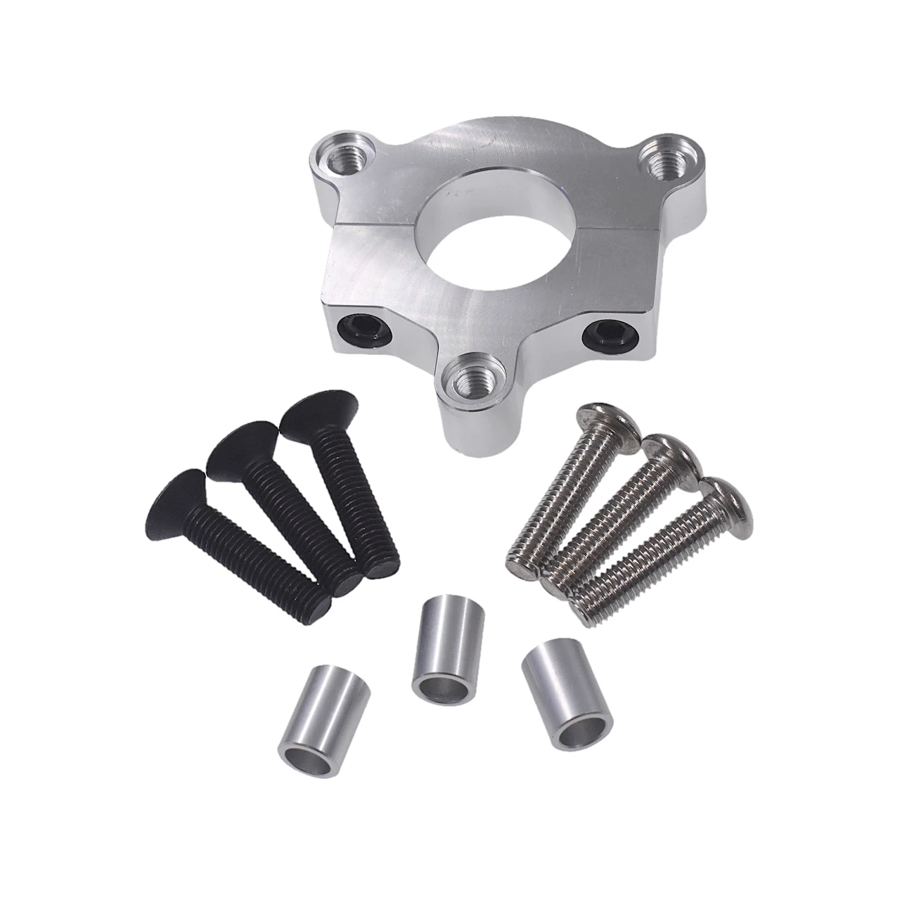 Silver CNC Adapter 36T Sprocket Fit 49cc 50cc 66cc 80cc Motorized Bike