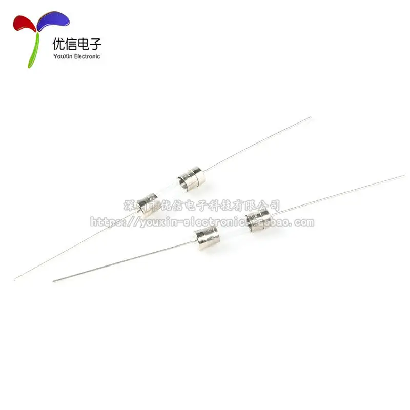 Original genuine 0218002.MXEP 2A 250V slow break type fuse tube 5 * 20mm with pins 10PCS