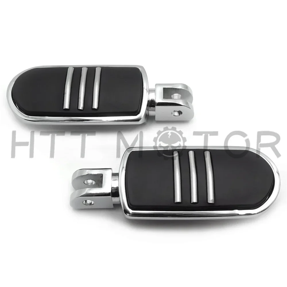 

Motorcycle Streamliner Chrome Footpeg Footrest For Harley 2018-later FXBB FXBR FXBRS FXLR