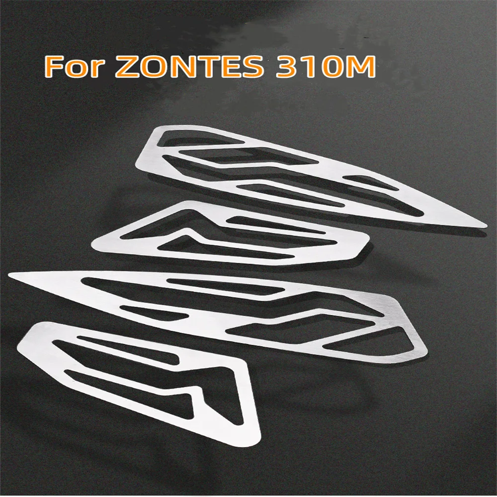 For Zontes 350D 350M 150D 150M  310M 350E modifying anti slip stainless steel foot pads