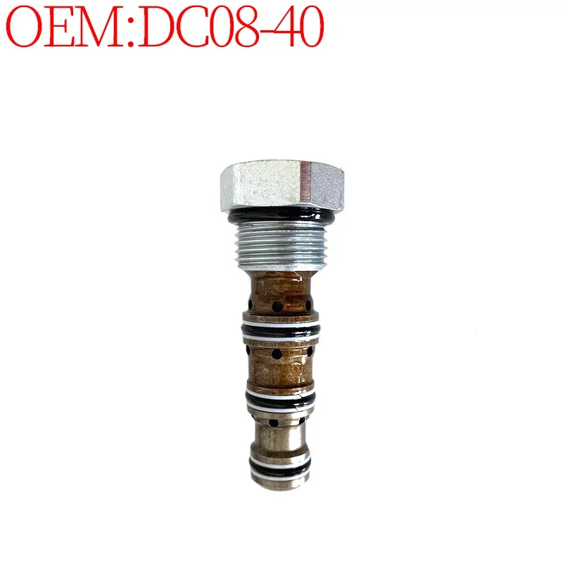 

Threaded Cartridge Solenoid Valve Spool DC08-40 DC0840 for Hydraforce Hydraulic Accessories Construction Machinery Parts The New