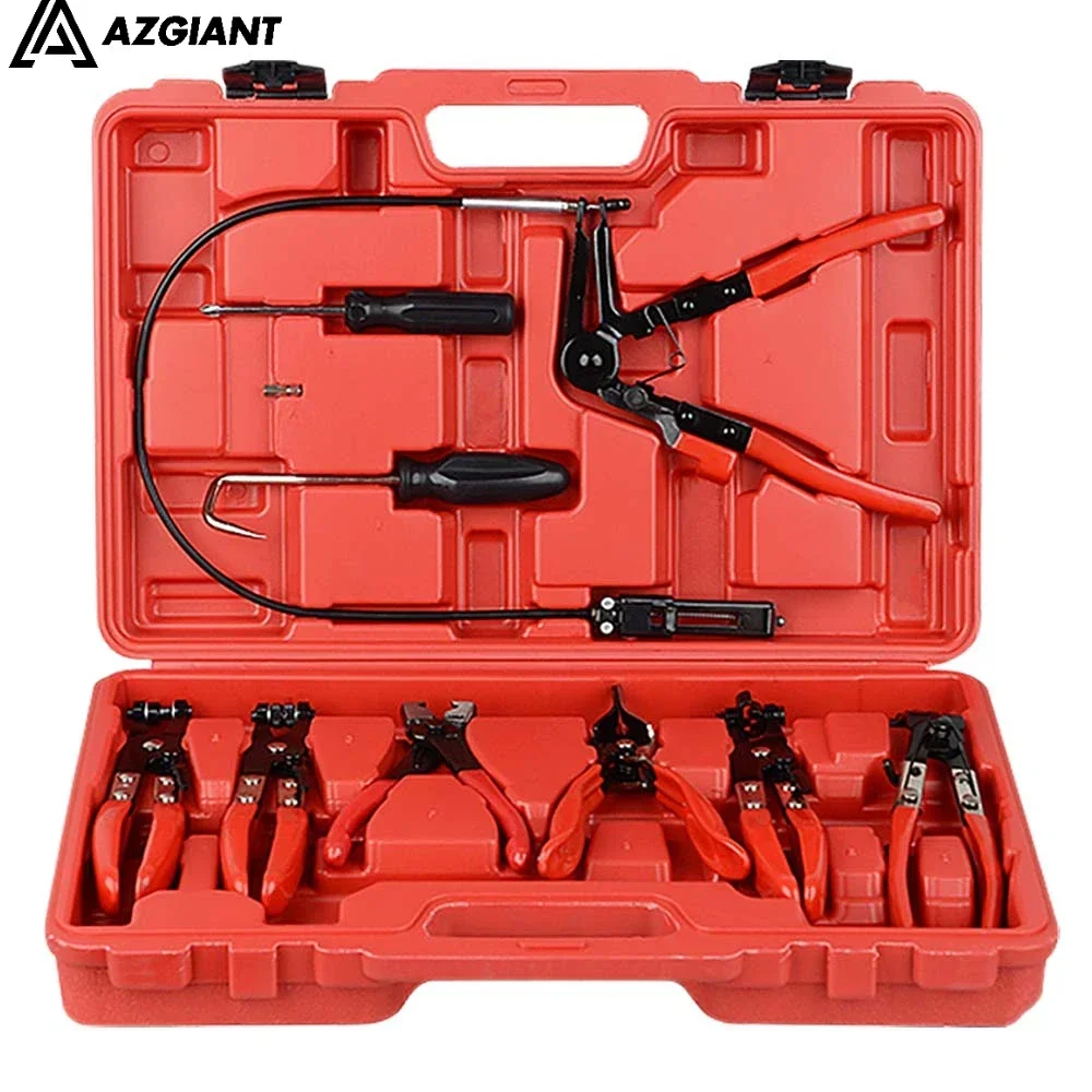 Car Hose Clamp Pliers Water Pipe Removal Tool Fuel Coolant Hose Pipe Clips Auto Repair Tools