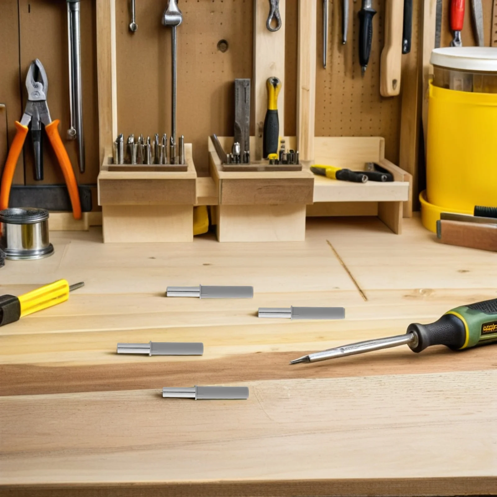 

6 pcs Trash Can Damper Soft Close Hydraulic For Kitchen Cabinet Drawer Garbage Bin Furniture Door Shock Absorber Replacement