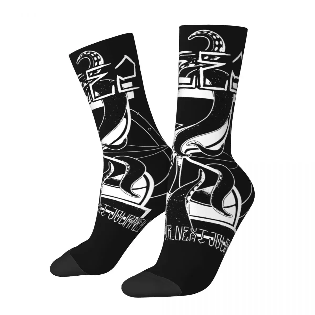 

2025 Ateez World Tour Towards The Light Socks Men Women Polyester Korean Kpop Socks Novelty Spring Winter Middle Tube Stockings