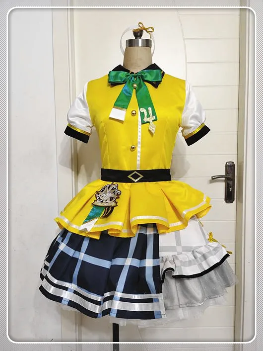 COS-HoHo أنيمي الحب لايف! فستان Nijigasaki Uehara Ayumu/Nakasu Kasumi للحفلات الرابعة SJ زي موحد للحفلات التنكرية