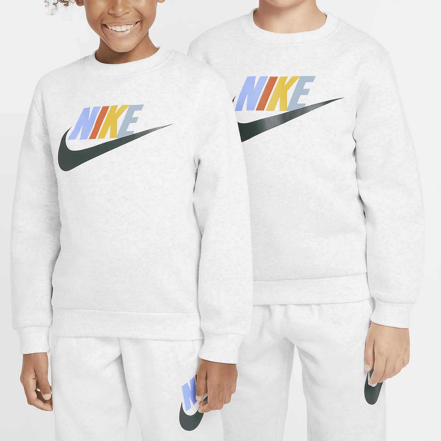 

Новая детская спортивная толстовка Nike Authentic с принтом, свободного кроя, теплая, повседневная, FD2992-051