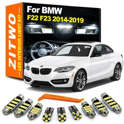 ZITWO 5Pcs LED Interior Light Kit For BMW 2 Series F22 F23 Coupe 218 220 225 228 230 235 2014 2015 2016 2017 2018 2019 LED Bulb