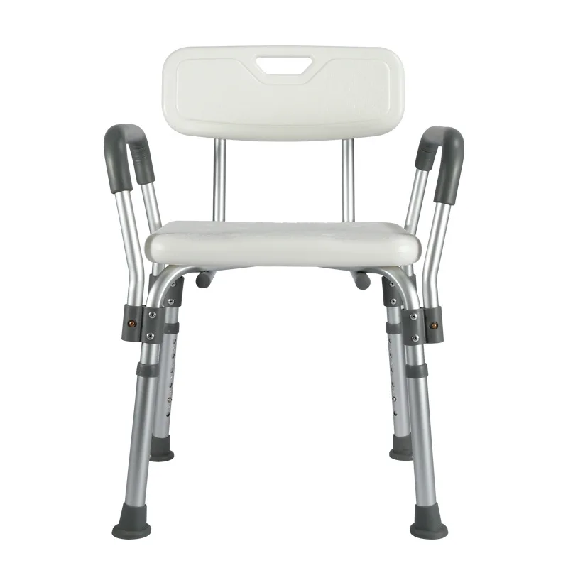 Bath Chair Pregnant Women Non-slip Lightweight Toilet Foot Stool The Elderly Shower Chair Bathroom Aluminum Alloy