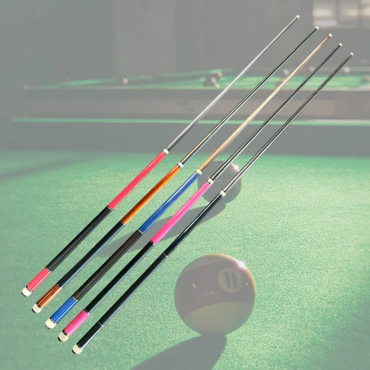 

Wholesale Carbon Fiber Pool Cue Maple Butt Sleeve Snooker Taco De Billar Carbon Fiber Billiard Cue Carom Billiards Leather