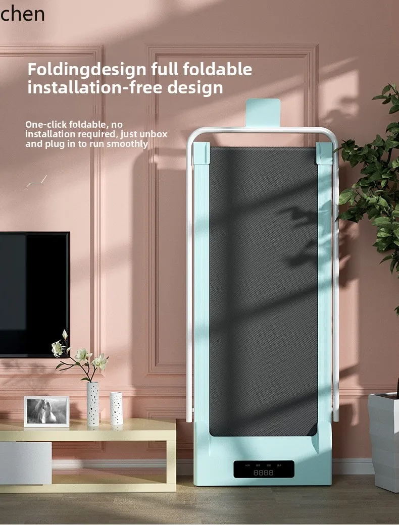 ZML tapis roulant domestico piccolo mini ultra silenzioso elettrico indoor attrezzature per il fitness tapis roulant pieghevole