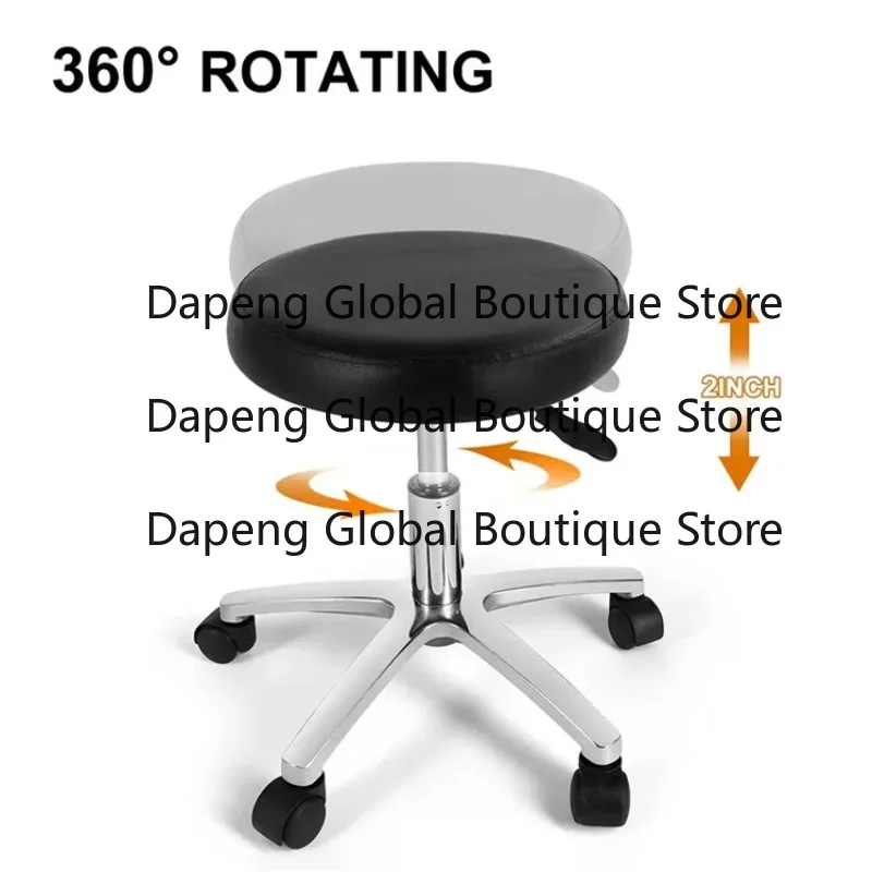 Hydraulic Rotatable Foot Bath Massage Workstation Nail Foot Beauty Rest Chair With Washing Basin
