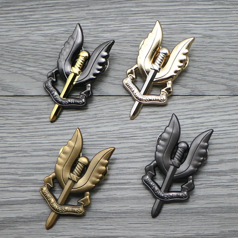 

SAS Regiment Commemorative Badge - British Special Forces Collectible, Elite Military Souvenir, UK Armed Forces Replica