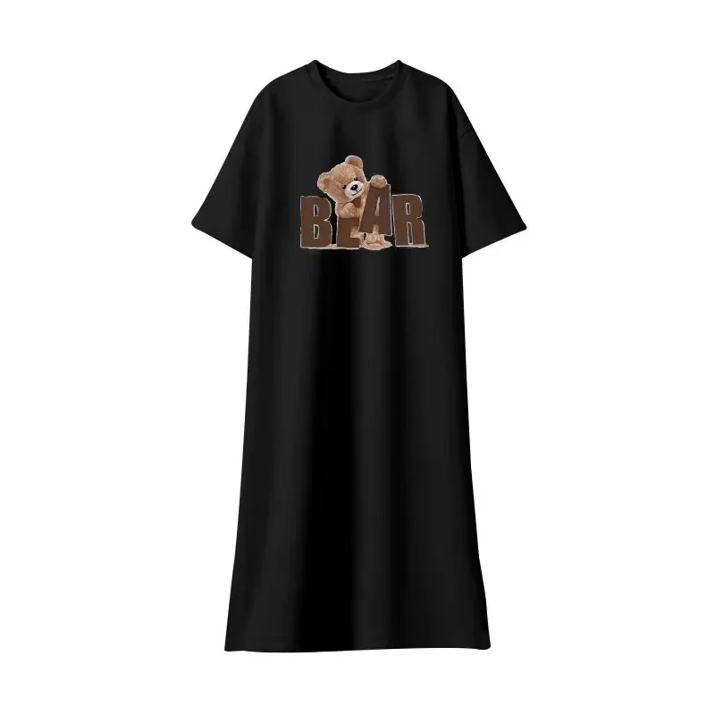 T-shirt ample mi-long ort-sav Dr coréen, pantalon à jambes larges, Design fendu, vêtements d'extérieur d'été pour jeunes femmes