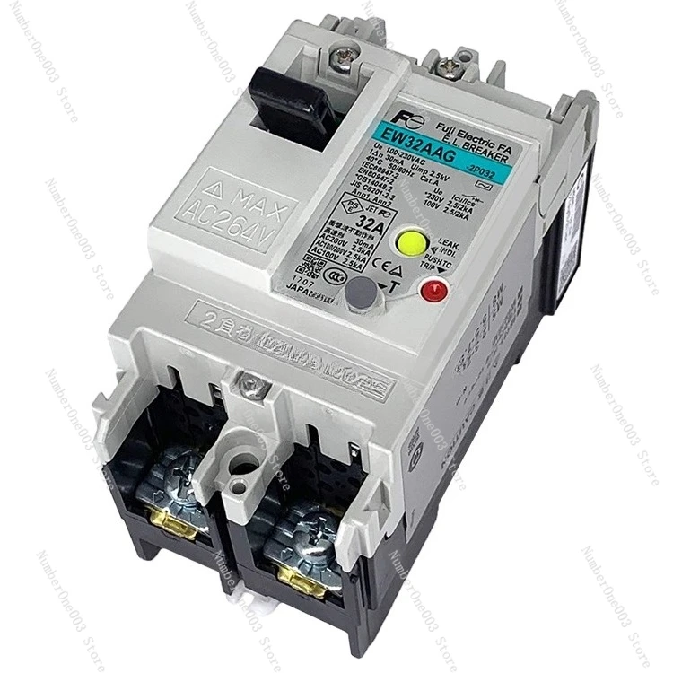 

Leakage Circuit Breaker EW32AAG Single Phase 2P 5A 10A 15A 20A 32A Protection Switch