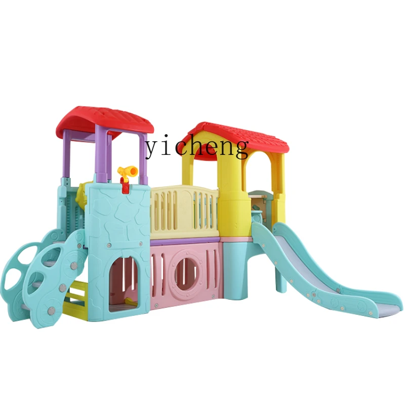 

Tqh Castle Slide Kindergarten Children Slide Indoor Home Little Prodigy Toy Large Slide