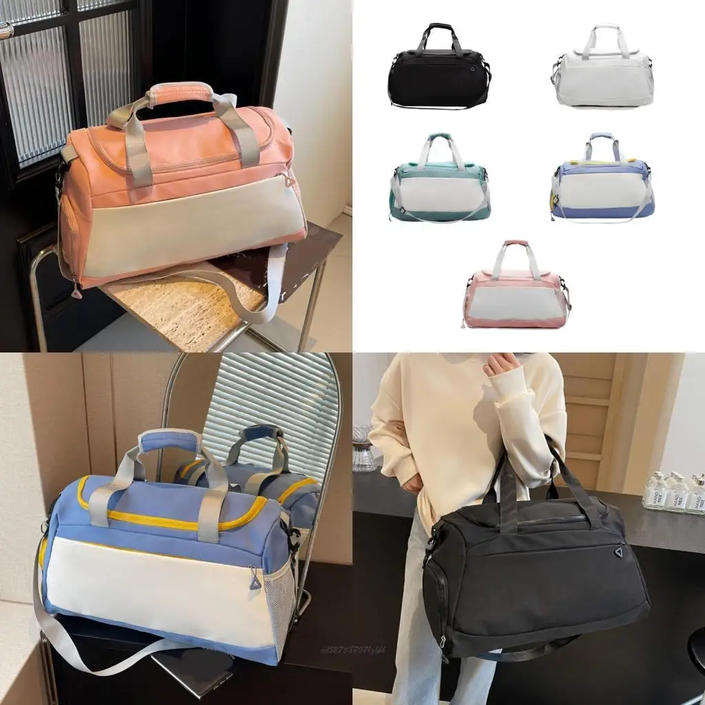 

X5XA Large Capacity Sport Bag Travel Bag Training Bag with Shoe Compartmen for Daily