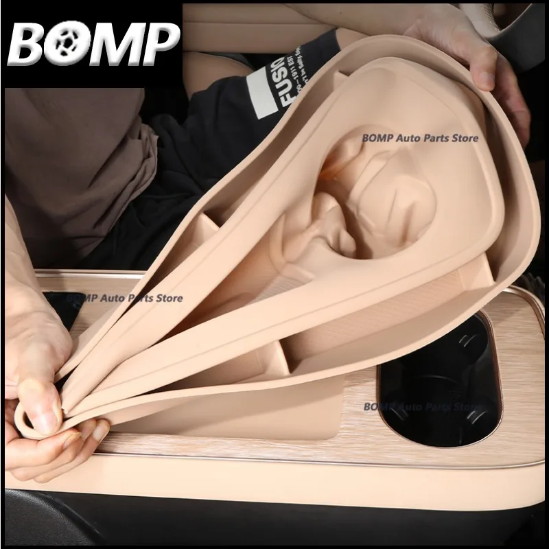 For Chery EXEED Sterra ET Wireless Filling Panel Silicone Pad Central Control Storage Box Water Cup Pad Supplies Modified