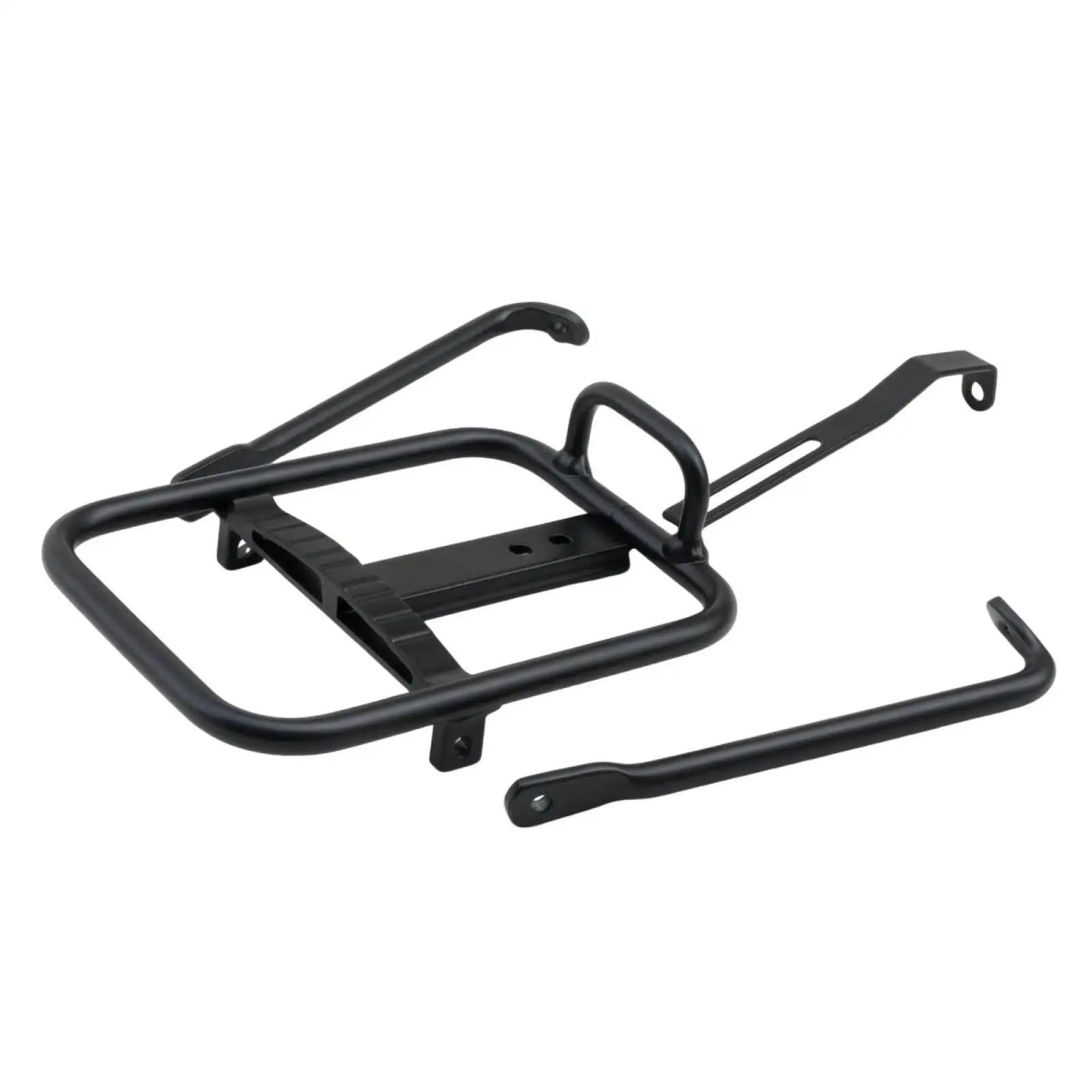 Folding Bike Front Rack Tubular Front Carrier Rack Flat Surface for Commuters, Cyclists, Town Commuting, Common Carry