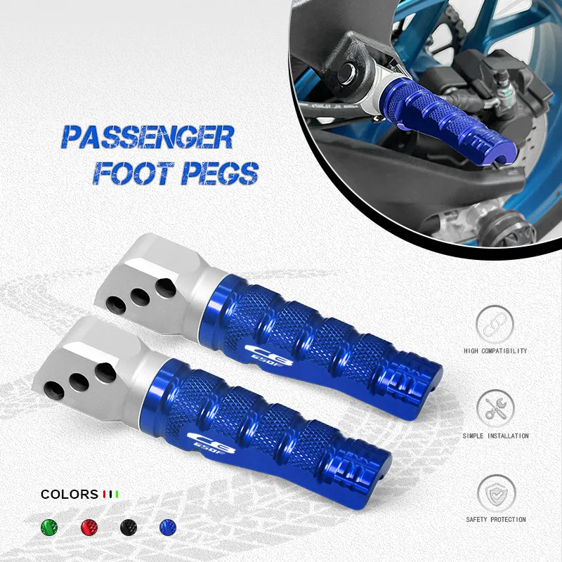 

High Quality Rear Passenger Foot Rests Pegs Footrests For CBR650F CB650F 2014-2024 2025 Motorcycle Accessories cb650f cbr650f