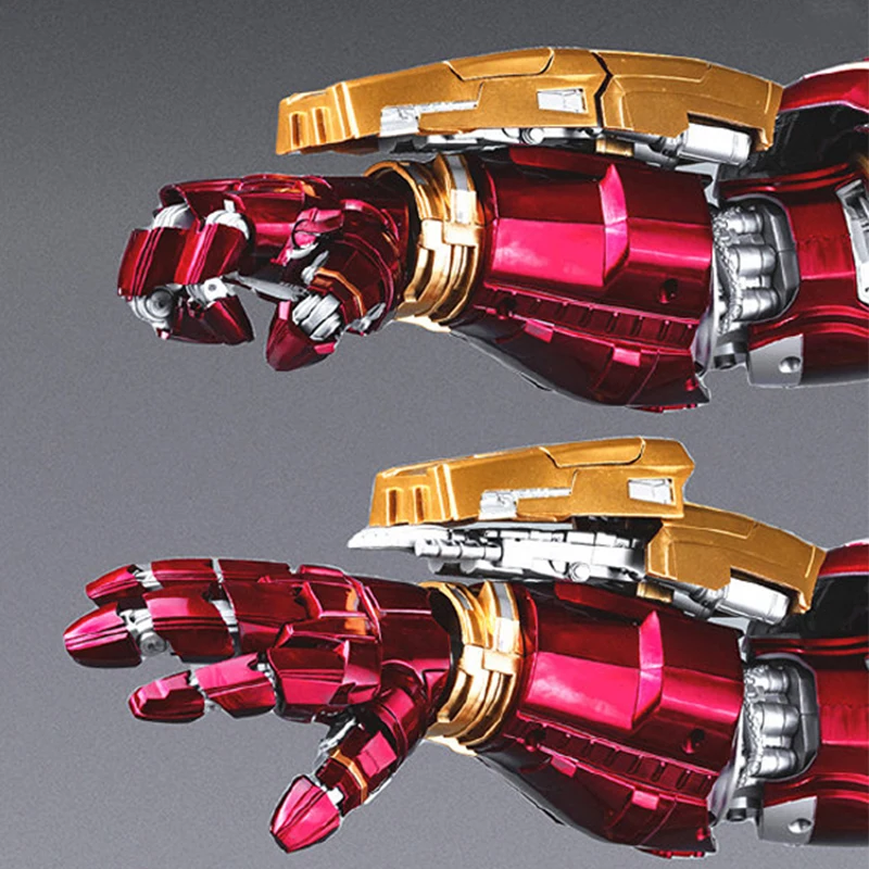 Marvel Anti-Hulk Armor Fondjoy Assemble Toy Movie Character Model 18 Inches Action Figures LED Can Emit Light Model Gift For Boy