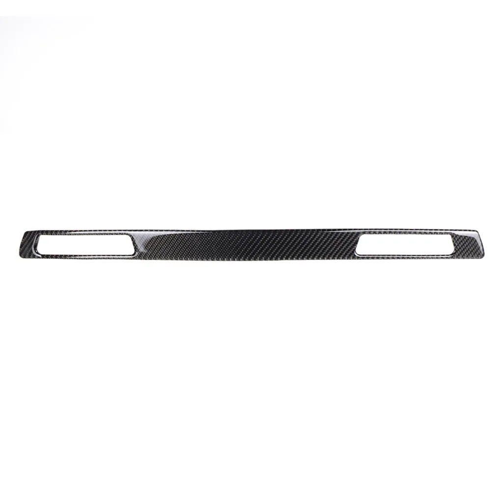 

Car Styling Interior Sticker Copilot Water Cup Holder Panel Strip Trim Fit For BMW E90 E91 E92 E93 2005 -2012 Carbon Fiber