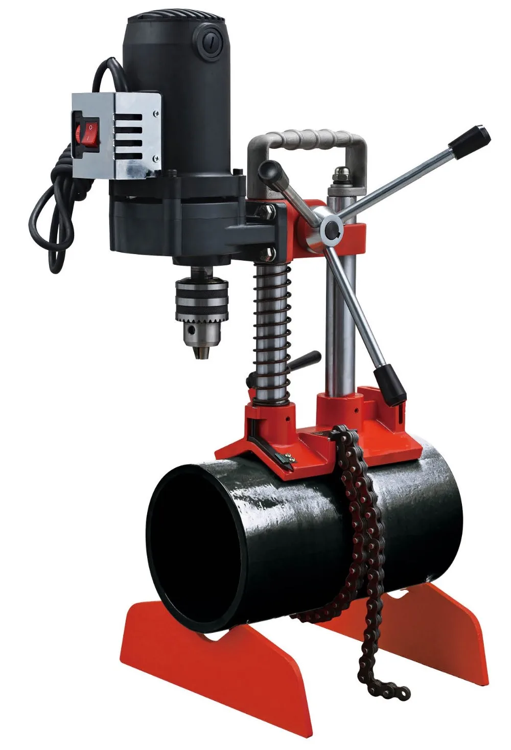 Plastic Pipe Hole Cutting Machine 1