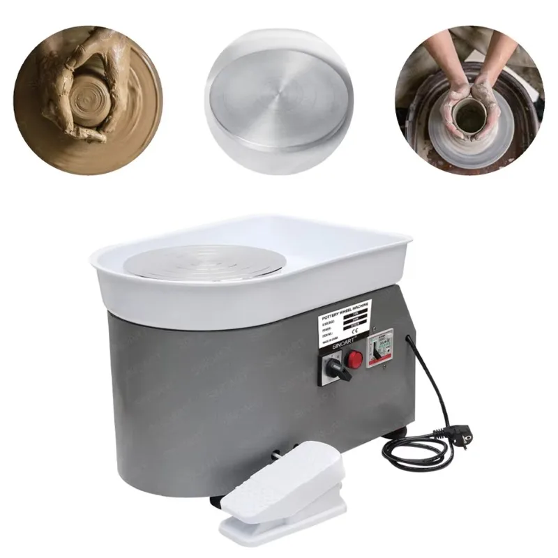 350w High-power Diy Electric Pottery Wheel Electric Pottery Making Machine for Beginner Art Supplies