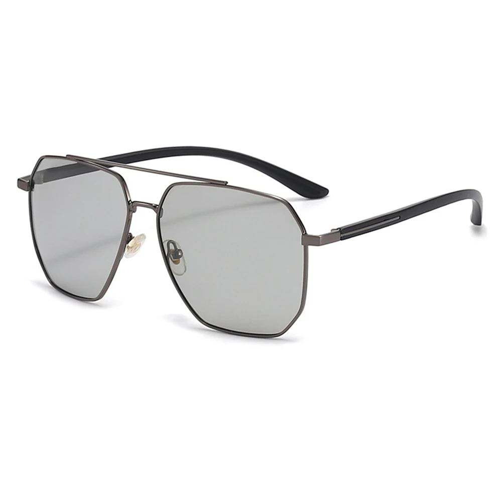 다각형 나이트 비전 편광 선글라스 남녀 패션 트렌드 레트로 변색 폴라로이드 선글라스 아이웨어 2025 신상