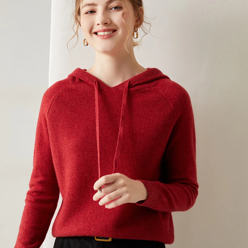 

Women's Hoodie,Hot Sale,Cashmere Sweaters, Long O-neck Knit Jumpers 2023 Winter Lady Pullovers 2023 New Tops DS01