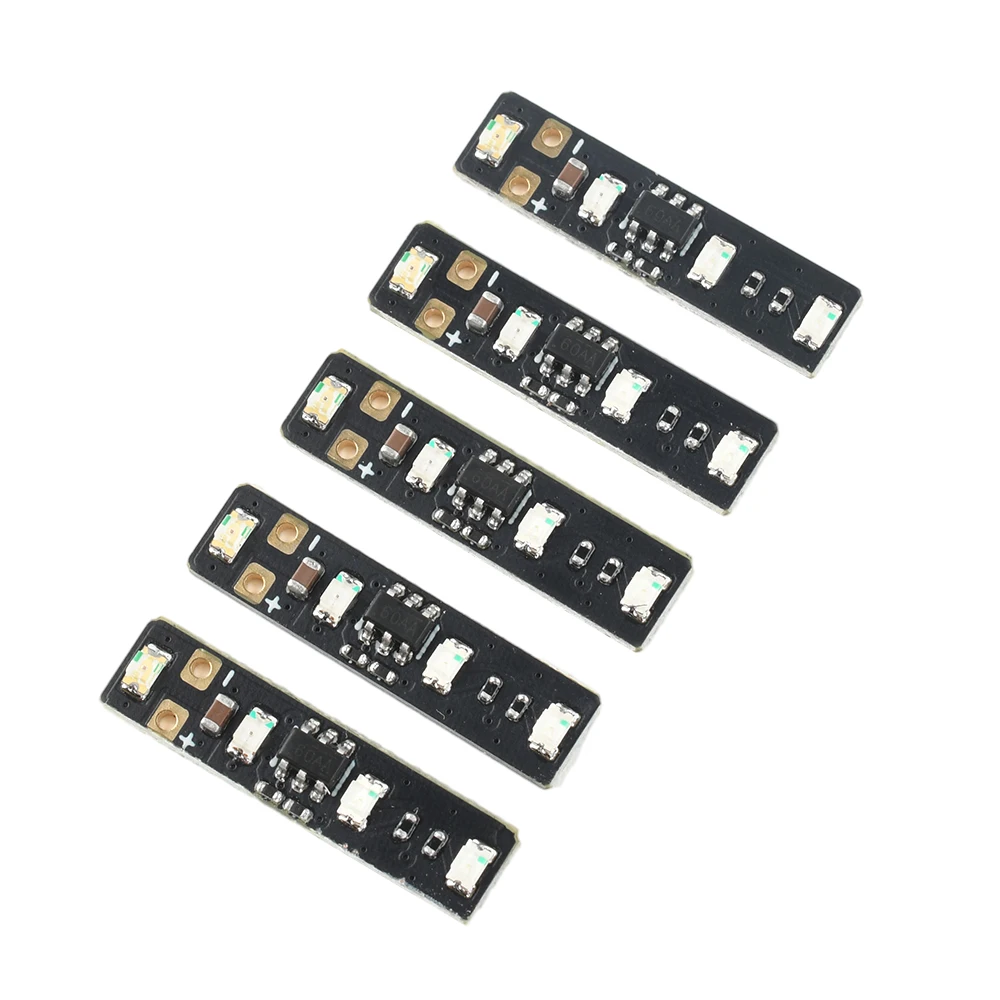 5 Stück DC 3,7-4,2V Mini-Leistungsanzeigemodul 1S Ternäre Lithium-Batterie Leistungsmesser LED-Anzeigeleuchte zur Batterieüberwachung – Detail 4