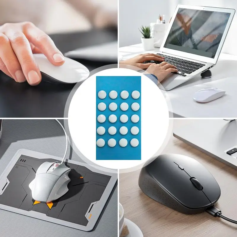 Small Round Dot PTFE Mouses Skates DIYs Mice Glide Feet ICE Control Speed Version Esports Universals mouses Equipment For Games image 5