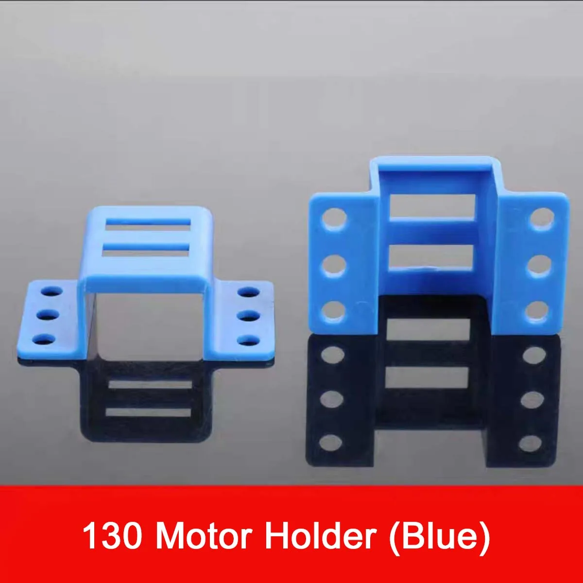

10Pcs 130 Motor Holder Bracket Blue/White/Orange Plastic Supporter Fixed Frame Motor Pedestal Seat