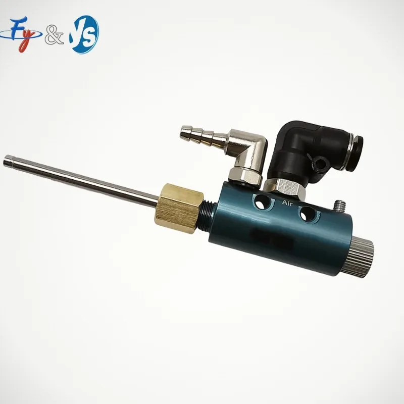 Premium High Pressure Two‑Fluid Air Atomizing Nozzle, Adjustable Water‑Vapor Mixing Spray Tip for Humidification