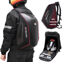 2025 Waterproof Motorcycle Bag Carbon Fiber Men Full Face Helmet Backpack Motobike Reflective Riding MX Motocross Luggage 30-48L