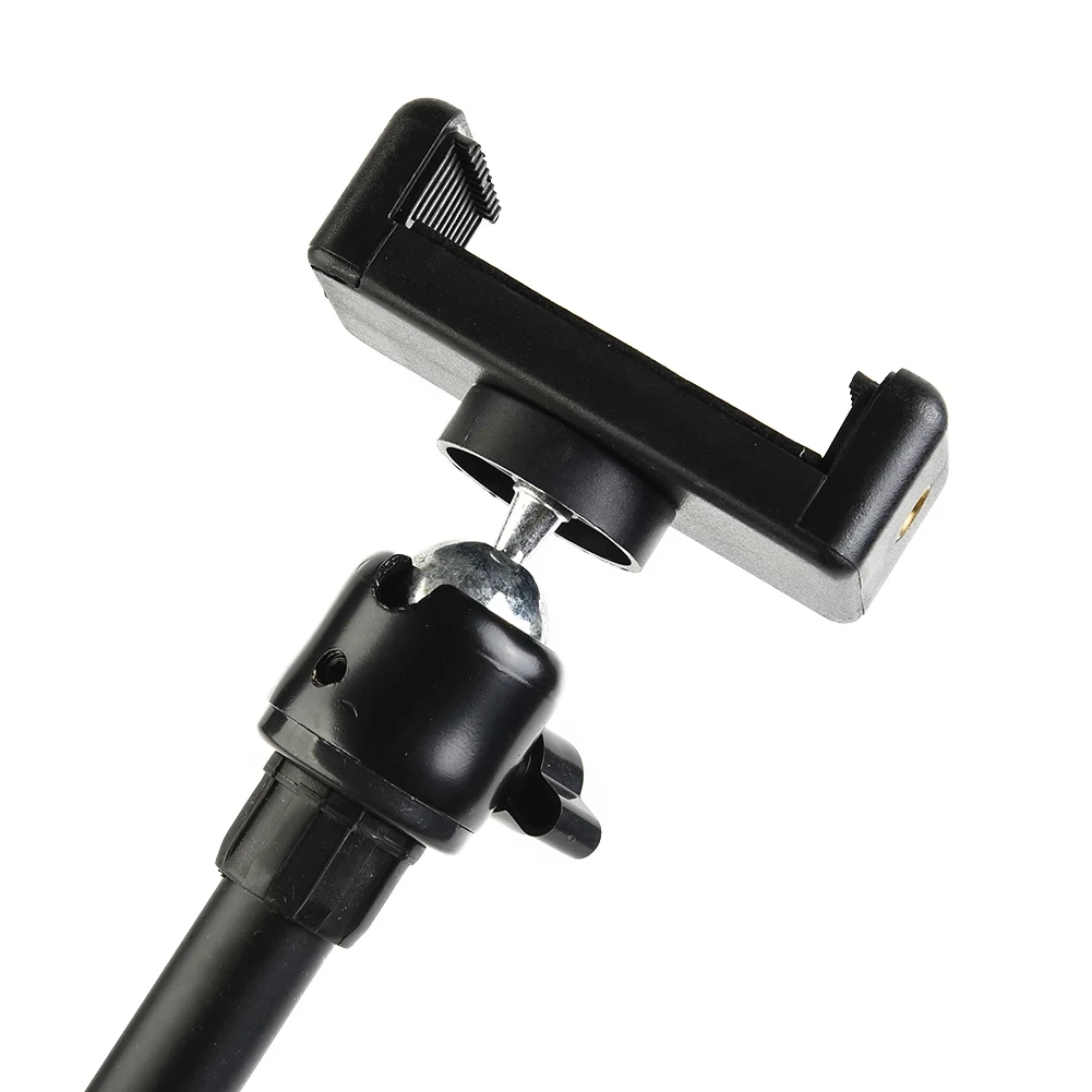 55CM Roterende Microfoonstandaard Lat Armen Mic Clip Telefoonhouder Verlengbeugel Ontworpen 3/8 Draad dwarsbalk