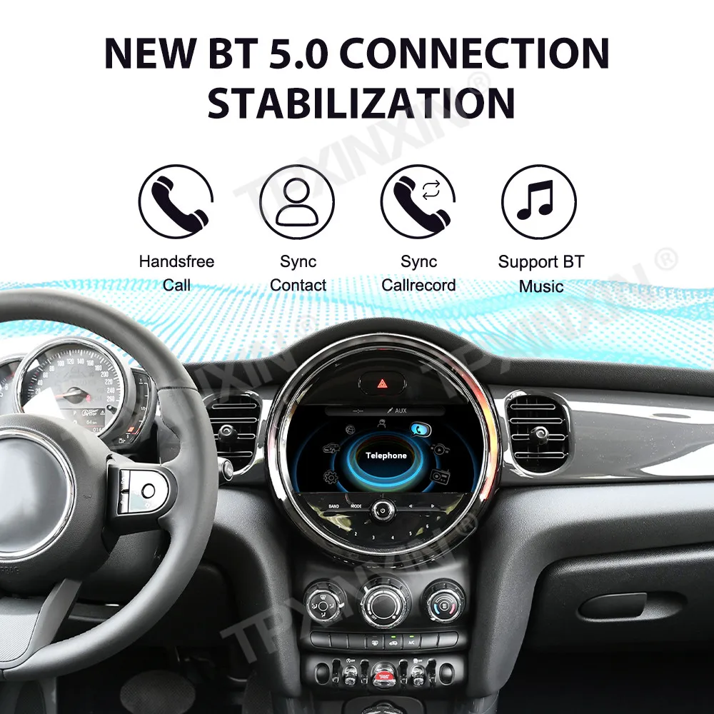 8.8 Inch Screen Car Radio For BMW MINI 2019-2022 Android Auto GPS Navigation Multimedia Video Stereo Receiver Head Unit