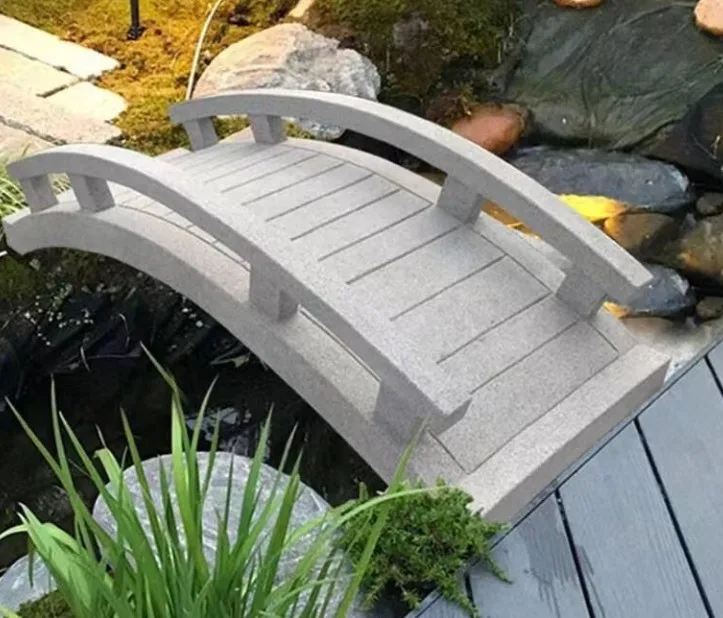 courtyard stone landscape small bridge arch stone bridge stone carving guardrail decorative small stone