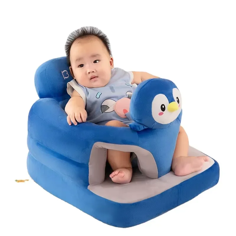 for Wholesale Plush Animal Baby Sofa  Baby Support Mini Sofa Cartoon Design Baby Sitting Comtable Toddler Outdoor Sofa