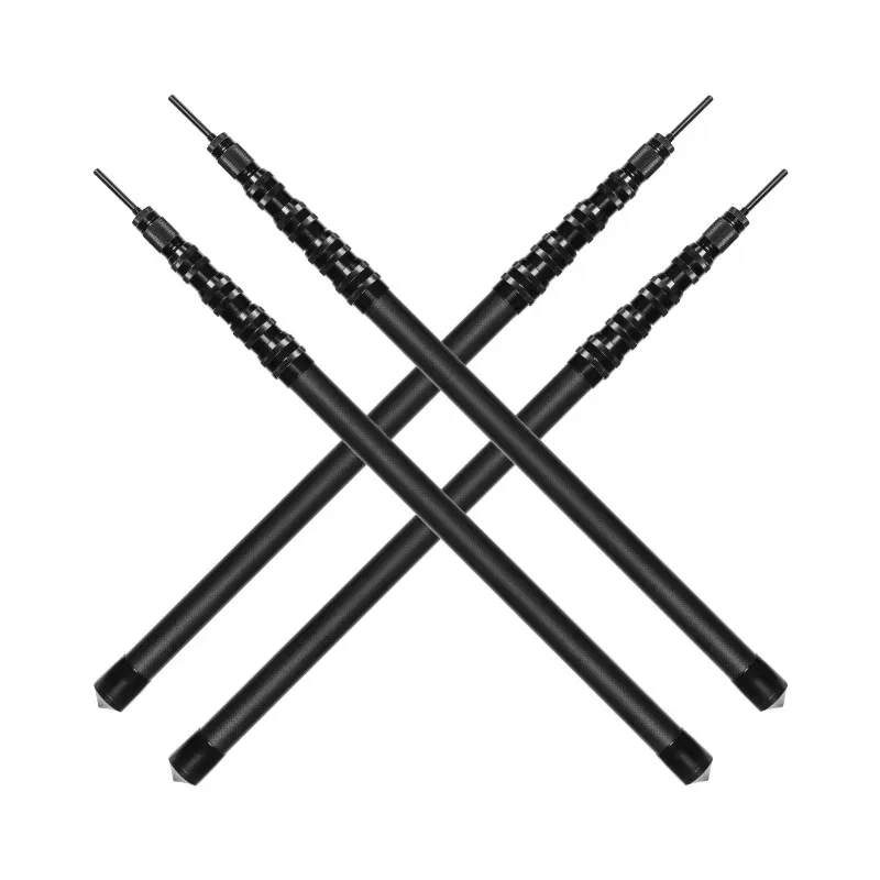 High-quality 100% carbon fiber and plastic locking device telescopic carbon fiber tent pole newly designed for outdoor camping