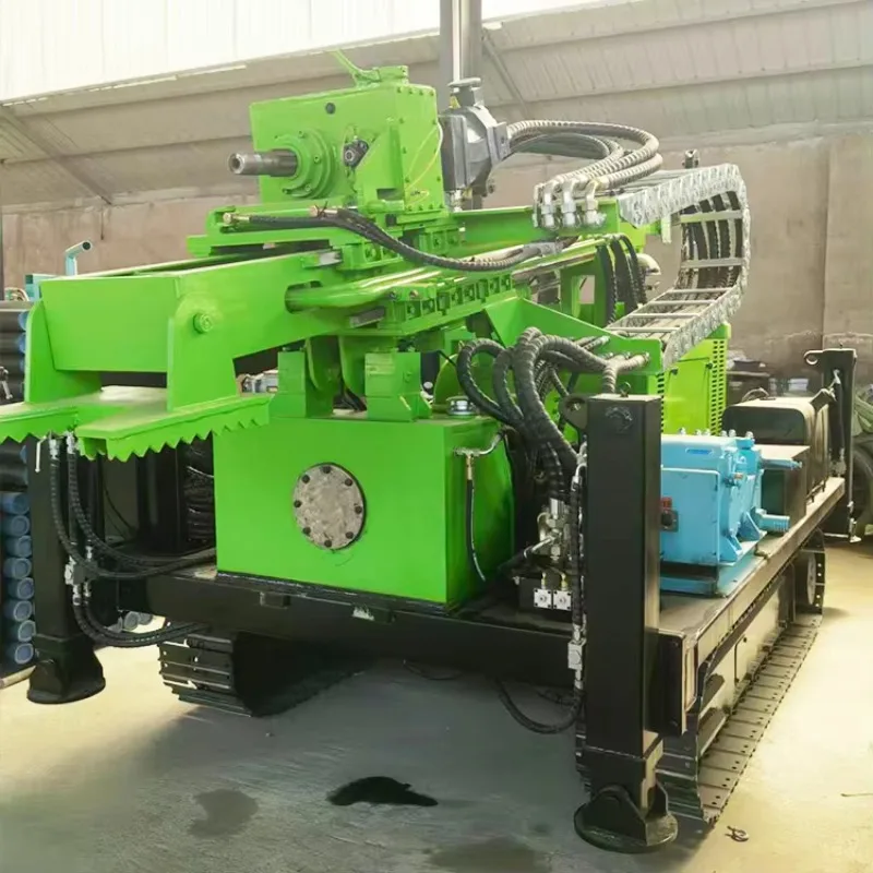 Hydraulic Core Drilling Rig Rope-Core Coring Machine Full Hydraulic Crawler Rig Mining Geological Engineering Rig Drilling