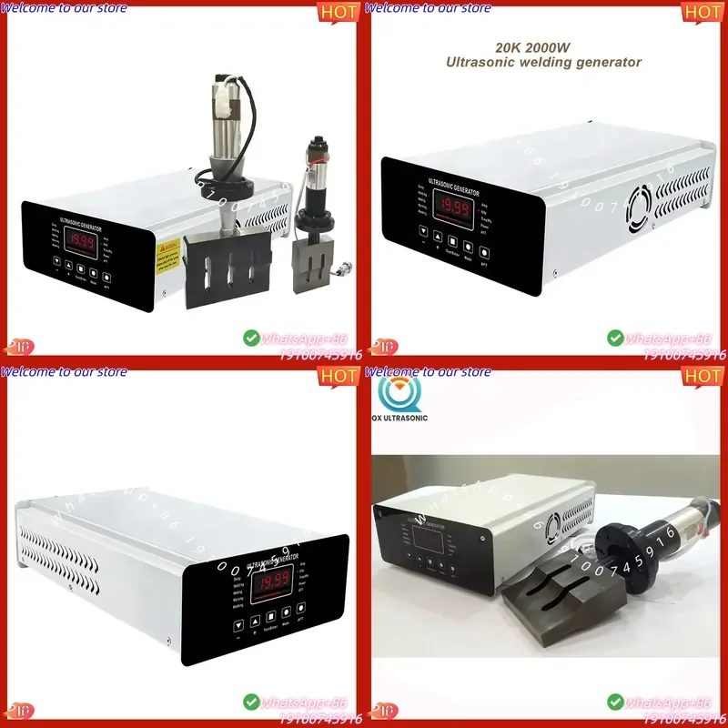 2026Hot Full Automatic Digital 20khz Welding Generator Horn Transducer for Ultrasonic Mask Welding Machine