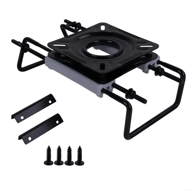 Beam Mount Speedboat Rubber Boat Slide Turntable Adjustable Base Modified 360 Rotating Mount D7YA