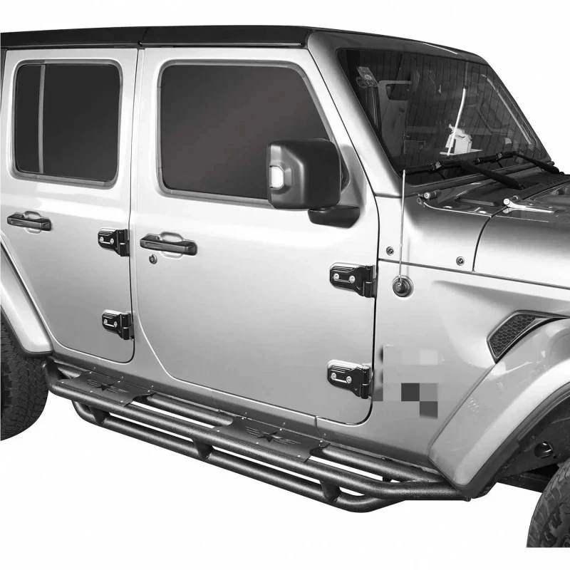 

For JL 4 Door 2018+ High Quality Offroad 4x4 Side Step Running Board