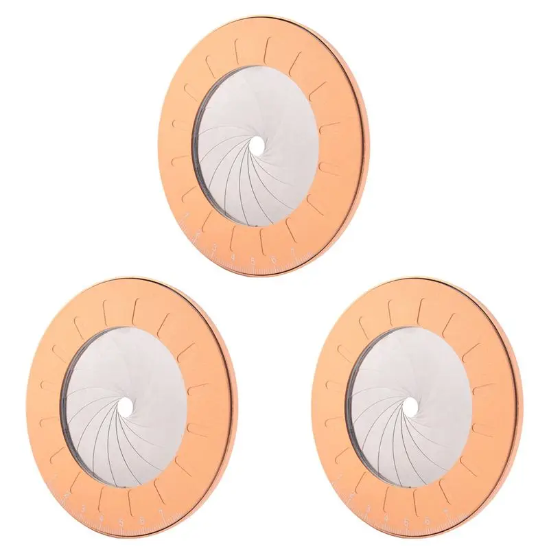 

Регулируемая круговая линейка LICE, профессиональный инструмент для черчения кругов, измерительная линейка (3 шт.)